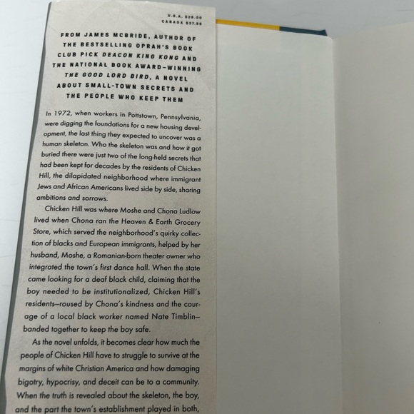 The Heaven & Earth Grocery Store by James McBride Hardcover Book Murder Mystery - Picture 2 of 8